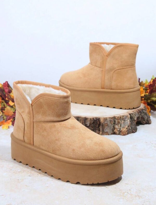 Bottines en daim